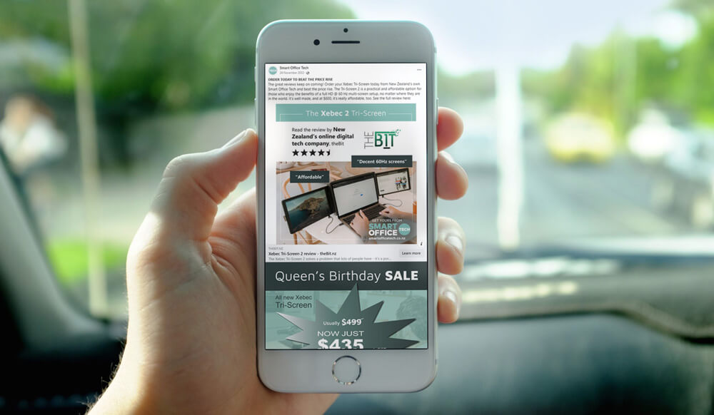 social media advertising