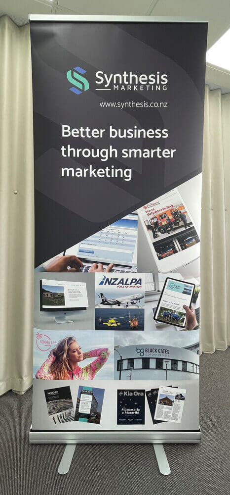 pull up banner design