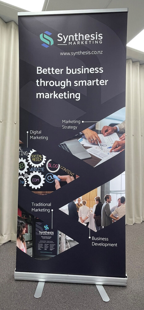 pull up banner design