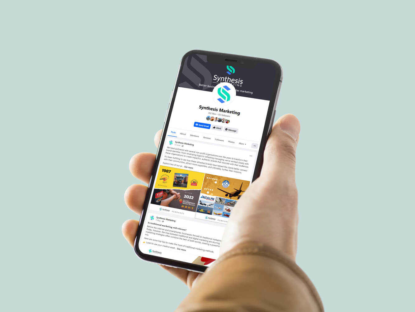 social media design