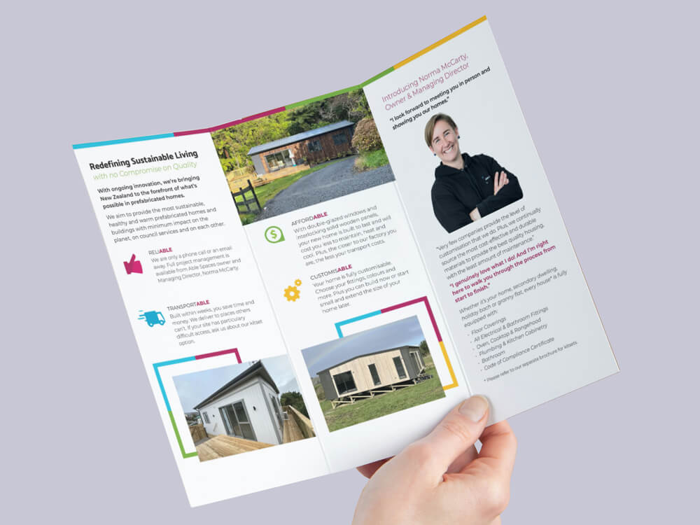 AS brochure design