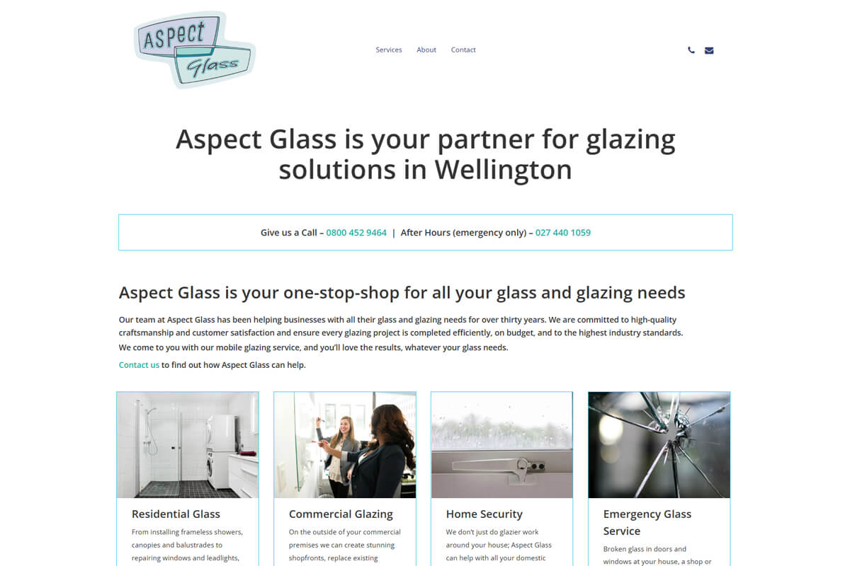 new website design