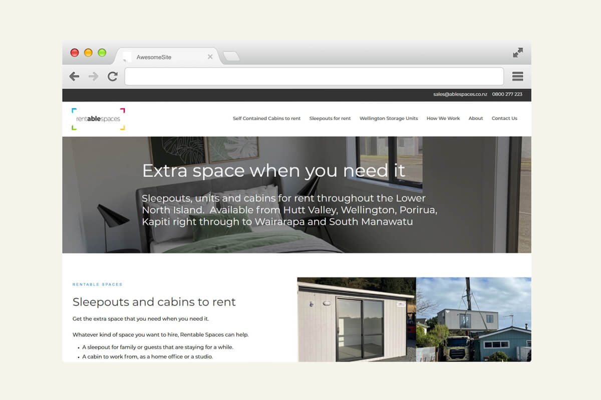 website design